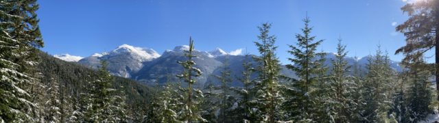 Mt Weart and Co as seen from Cougar Mountain